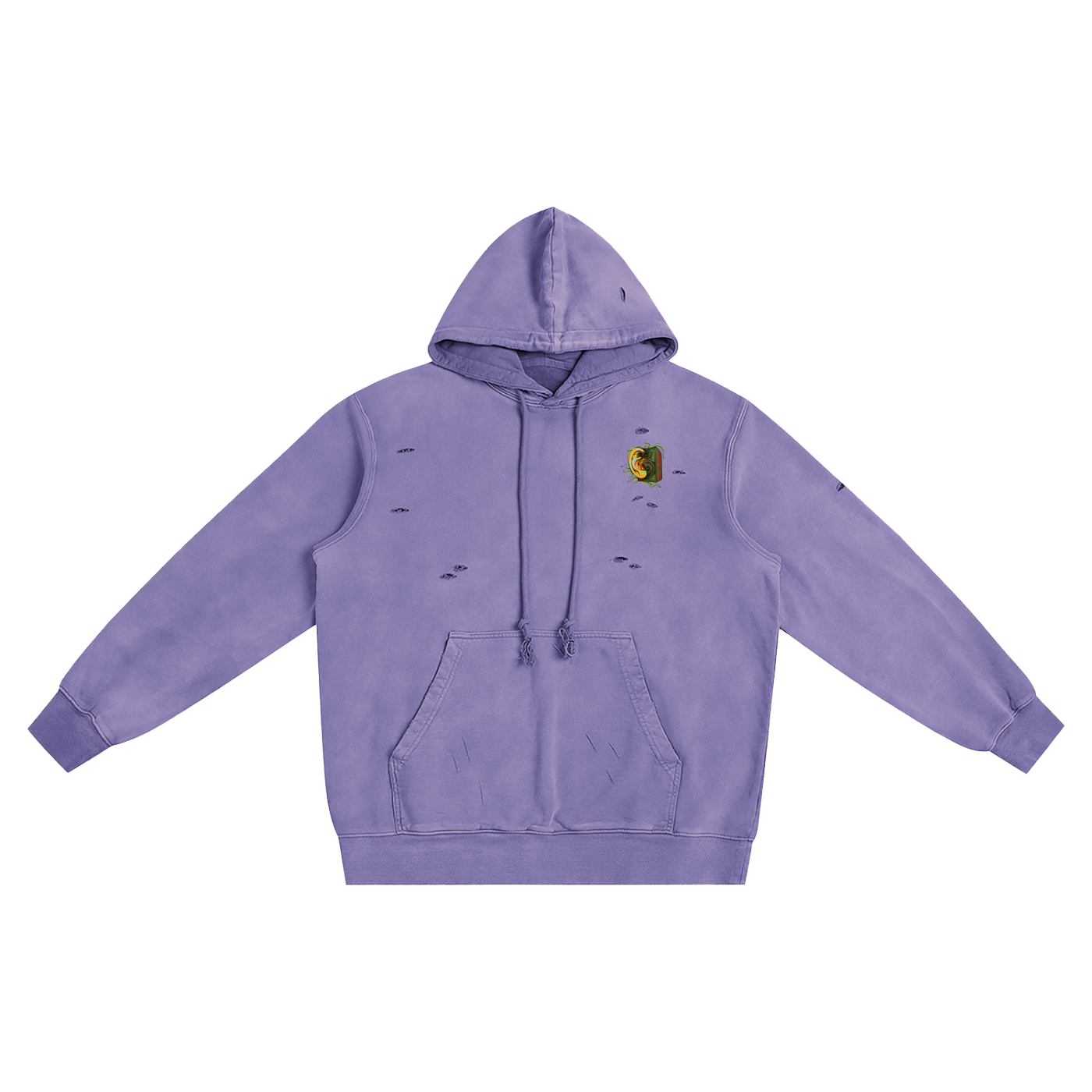 D.F.M. Hand-Distressed Hoodie