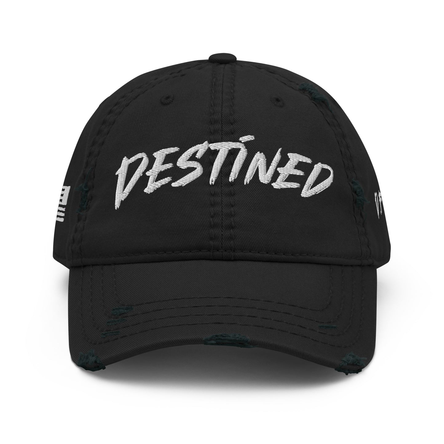 D.F.M. Distressed Cap W/ Flag