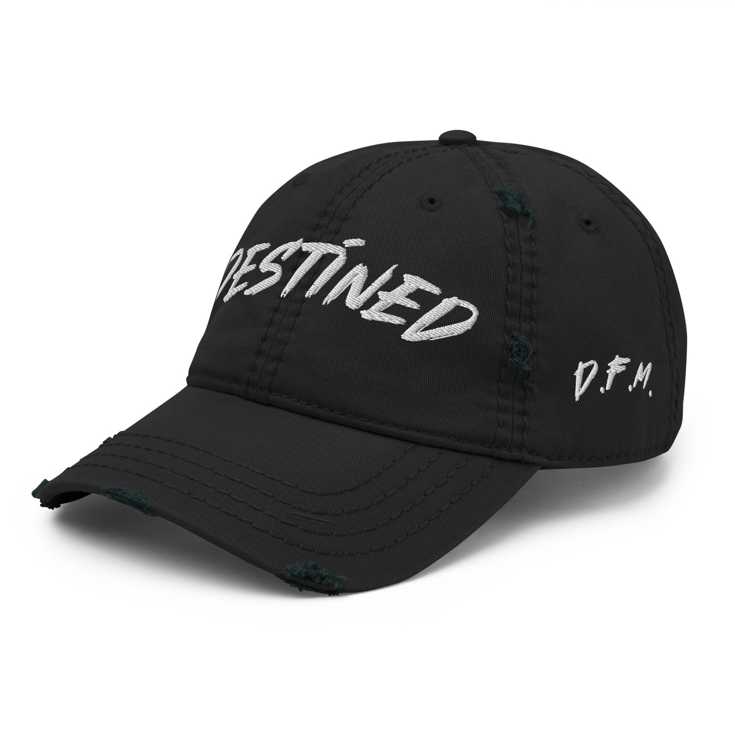D.F.M. Distressed Cap W/ Flag