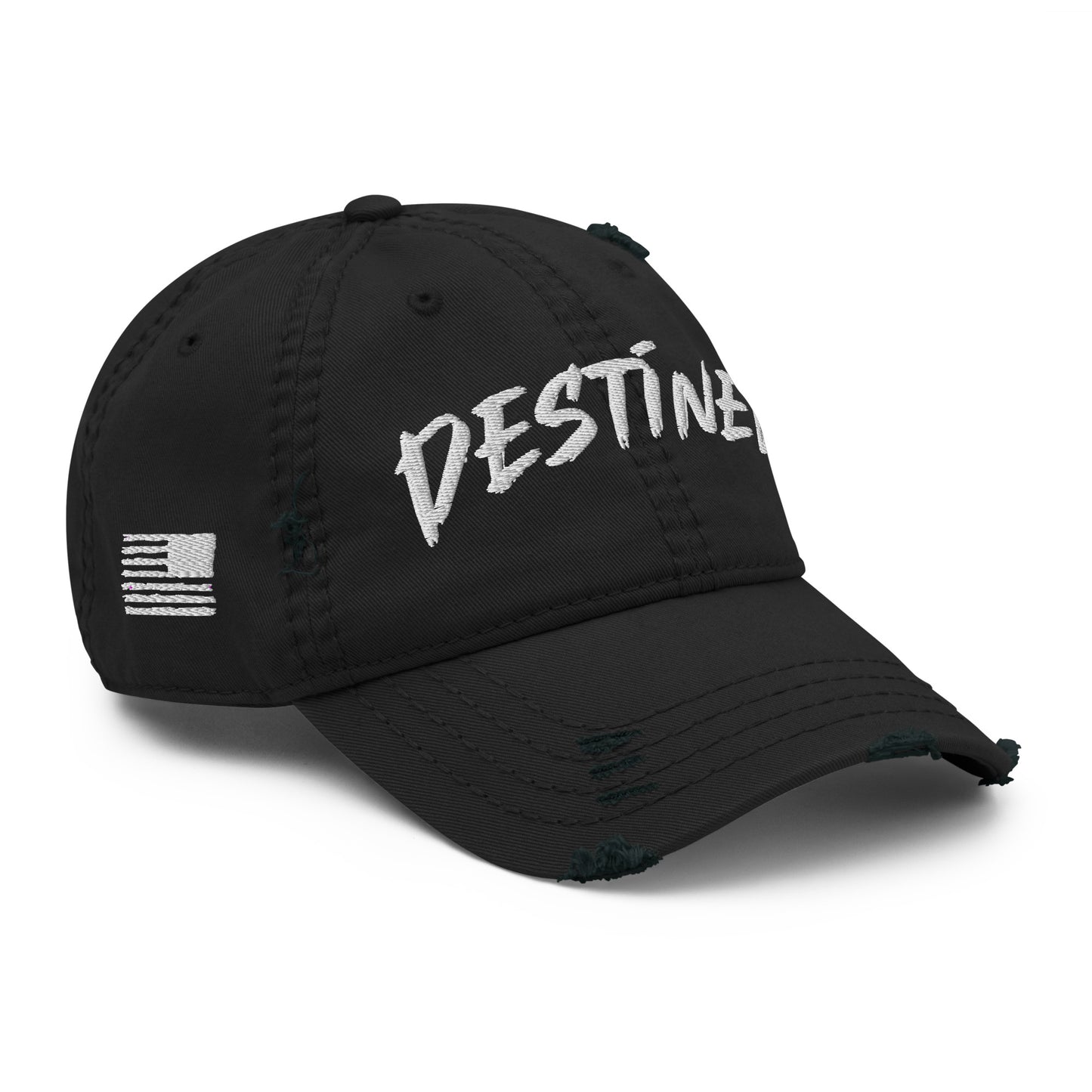 D.F.M. Distressed Cap W/ Flag