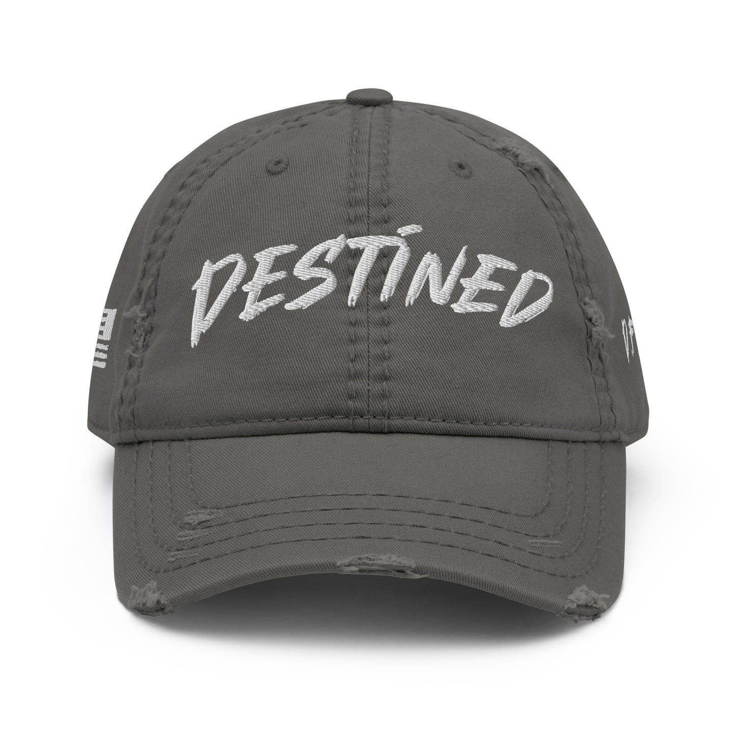 D.F.M. Distressed Cap W/ Flag