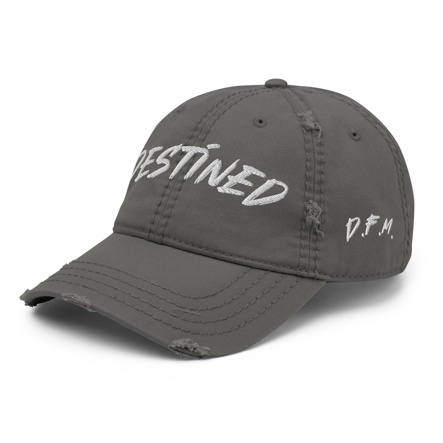 D.F.M. Distressed Cap W/ Flag