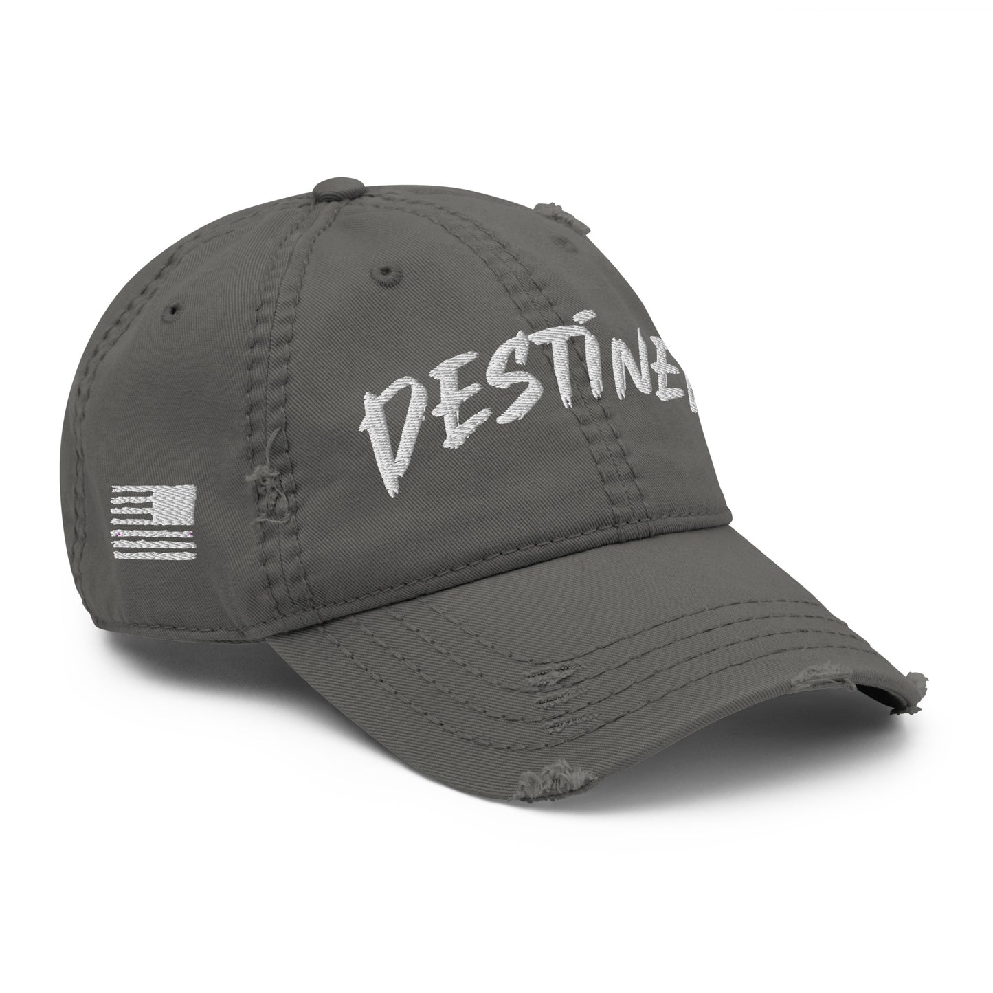 D.F.M. Distressed Cap W/ Flag