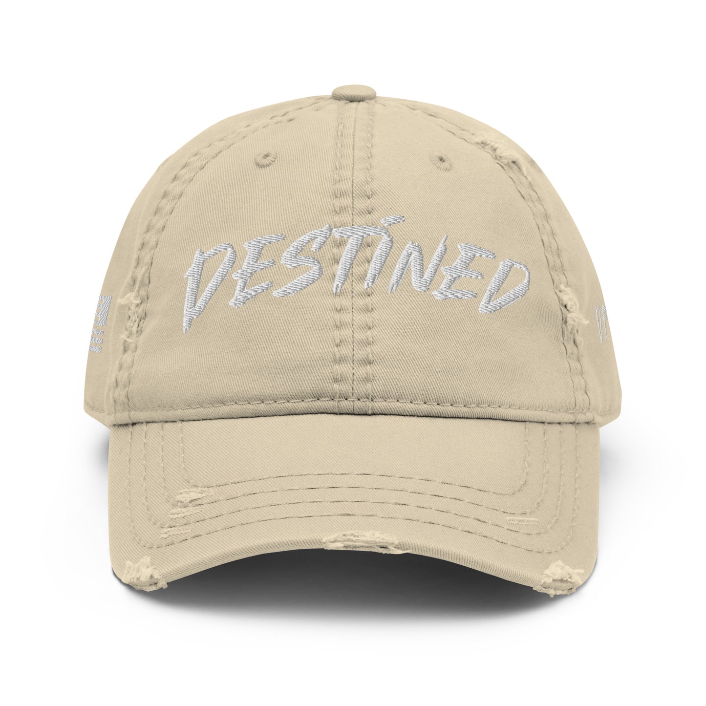 D.F.M. Distressed Cap W/ Flag
