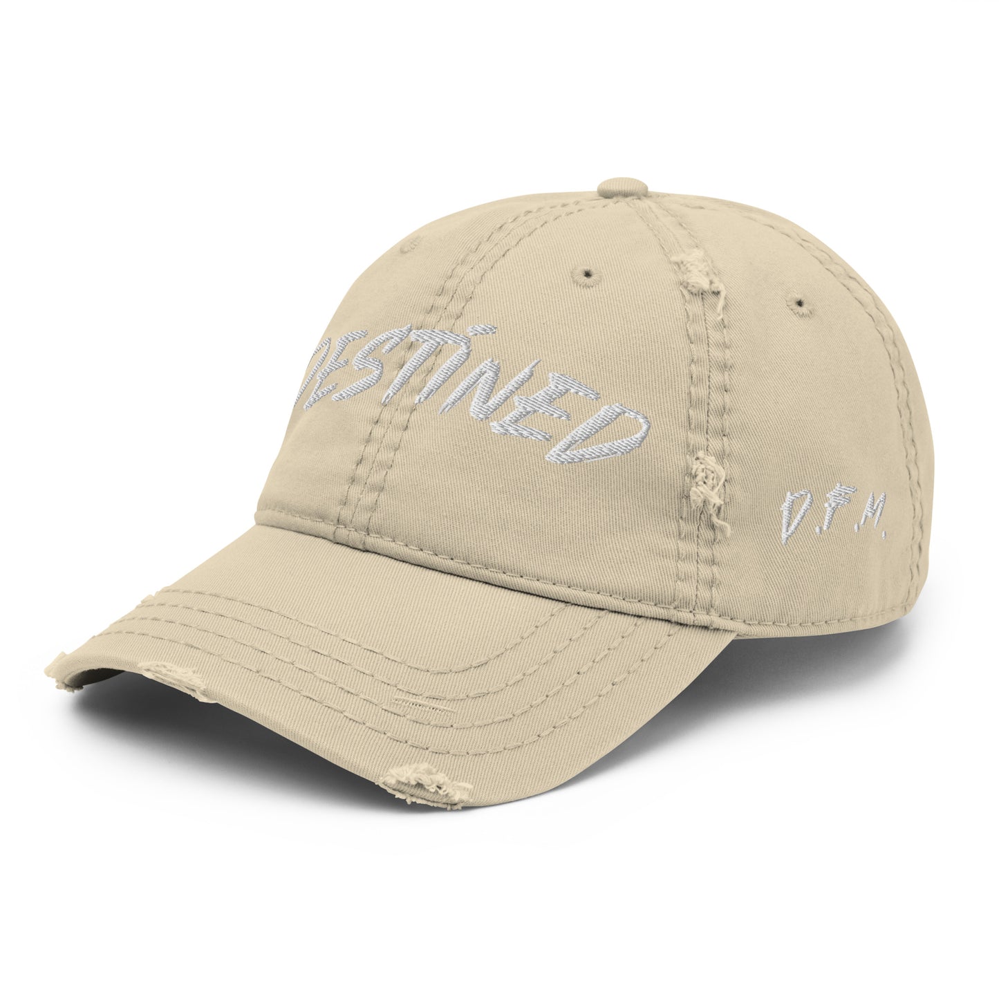 D.F.M. Distressed Cap W/ Flag