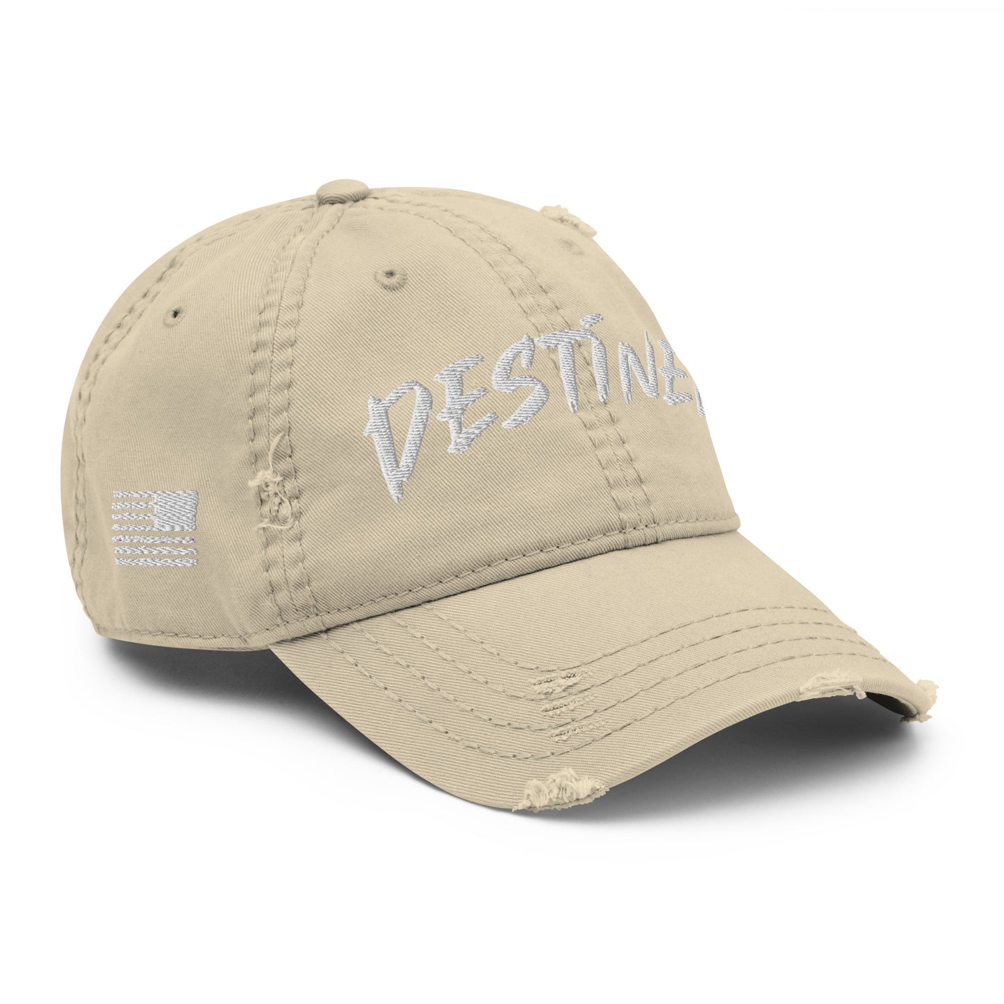 D.F.M. Distressed Cap W/ Flag