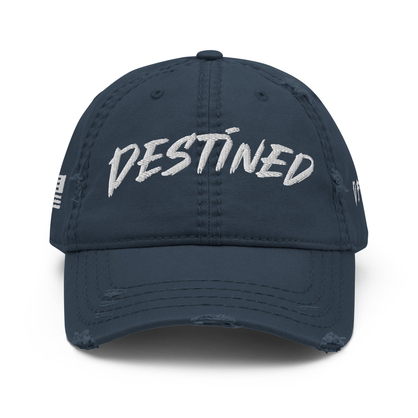 D.F.M. Distressed Cap W/ Flag