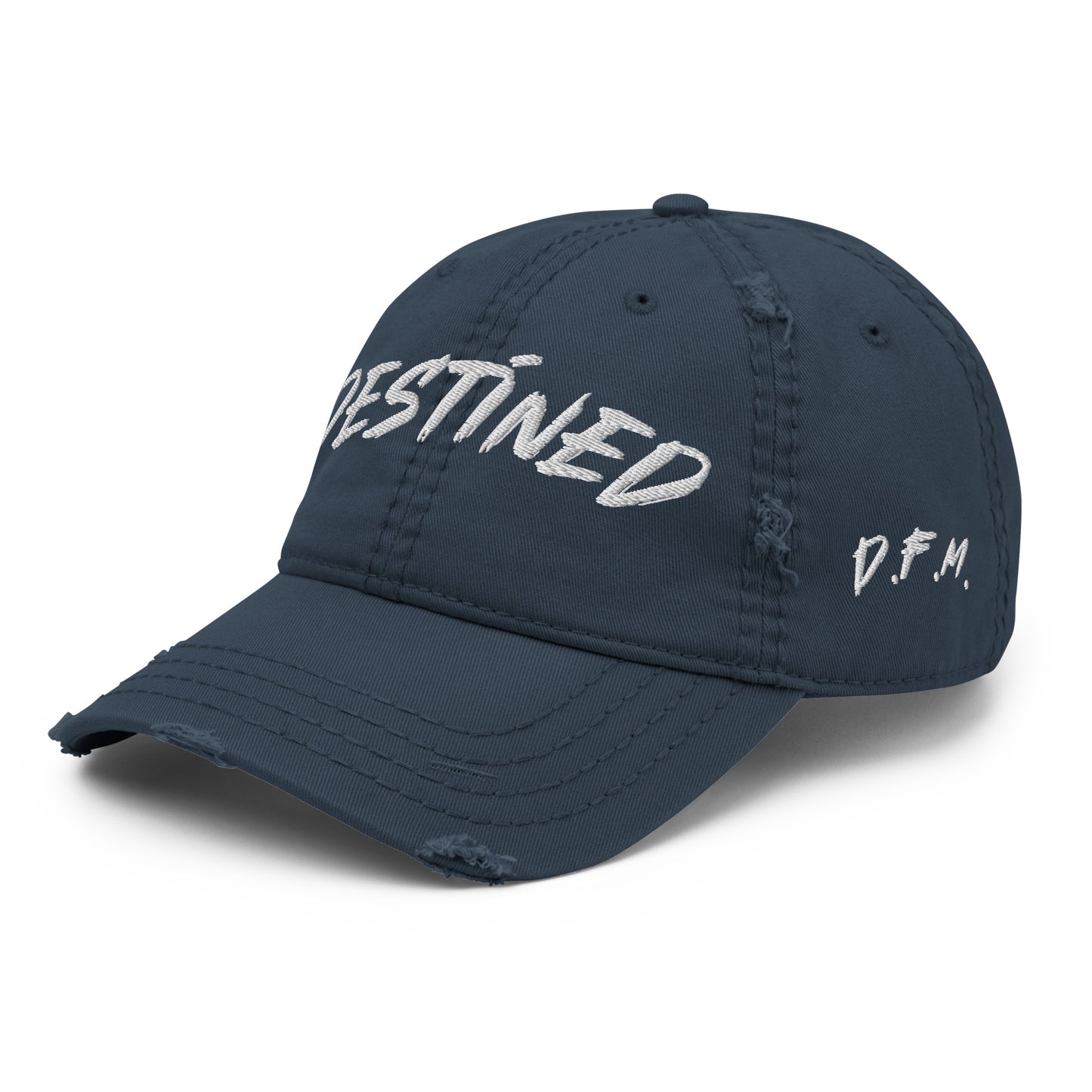 D.F.M. Distressed Cap W/ Flag