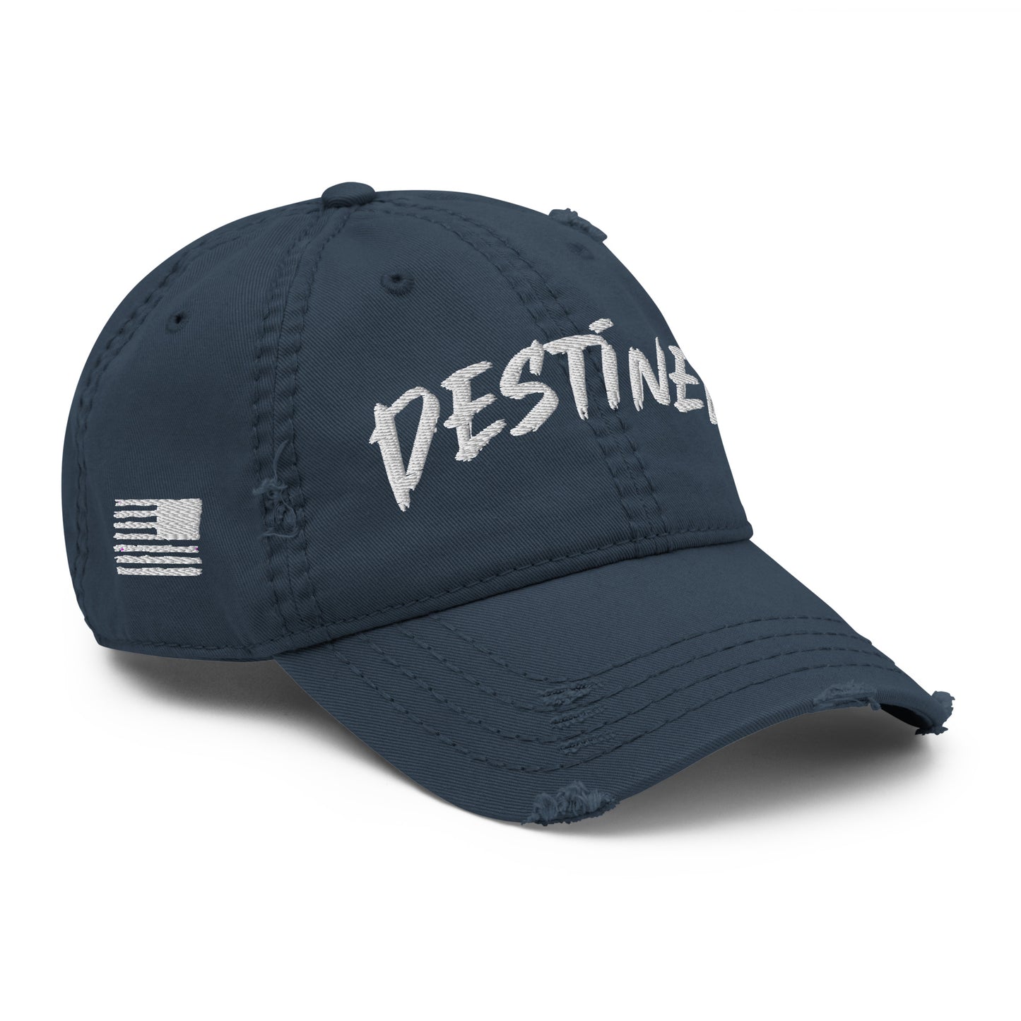 D.F.M. Distressed Cap W/ Flag