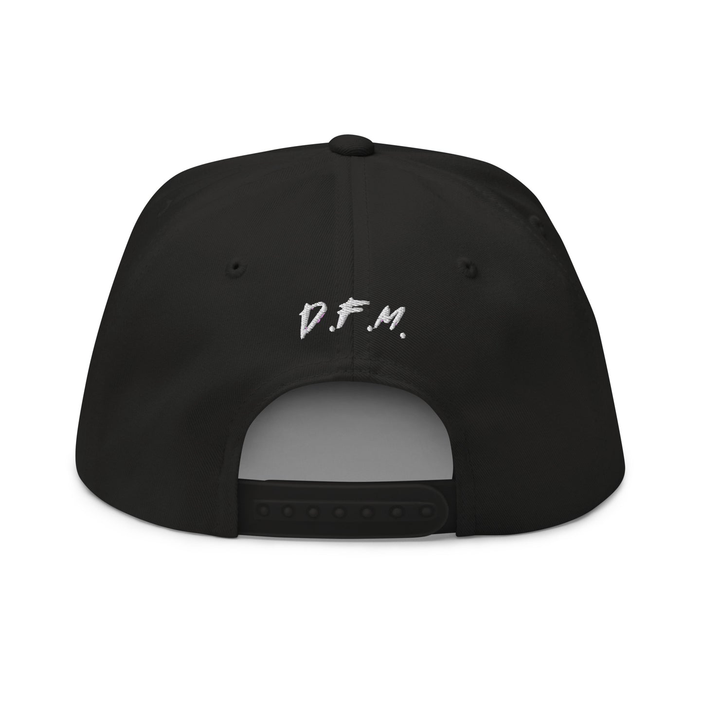 D.F.M. Flat Bill Cap W/ Flag
