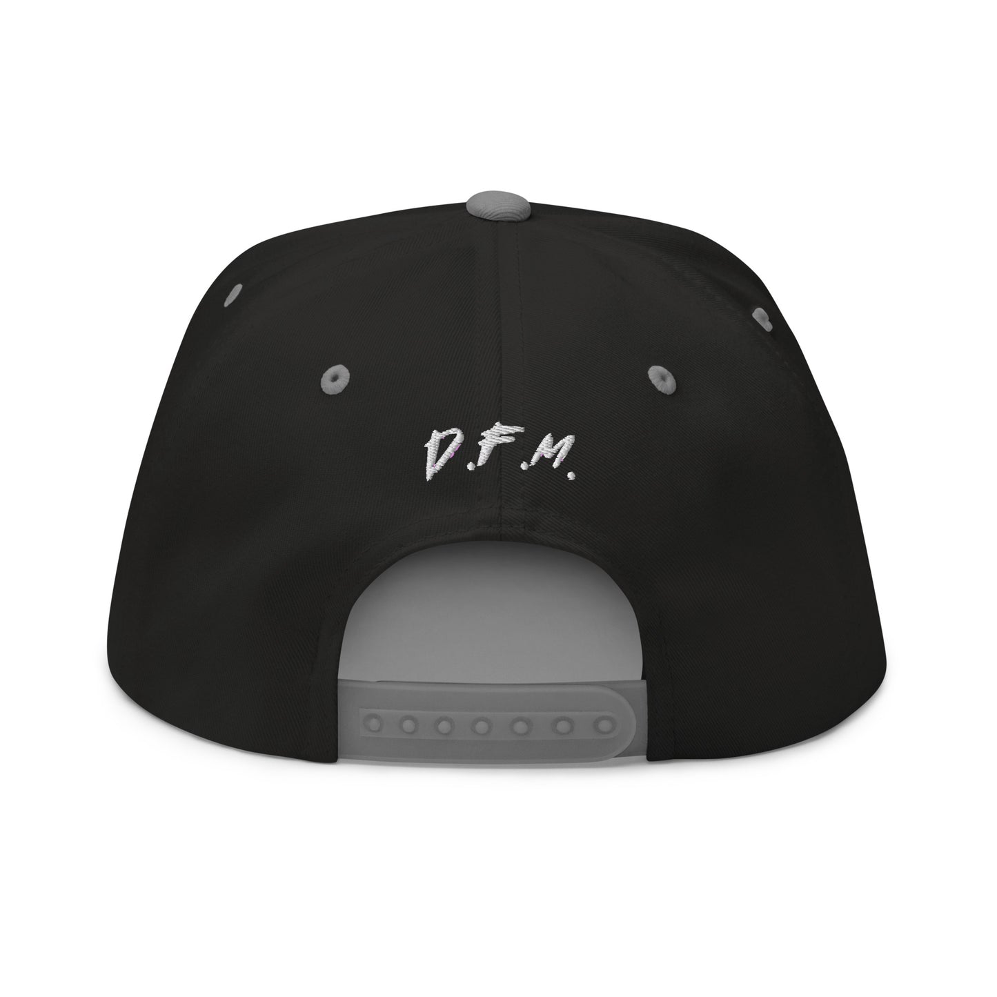 D.F.M. Flat Bill Cap W/ Flag