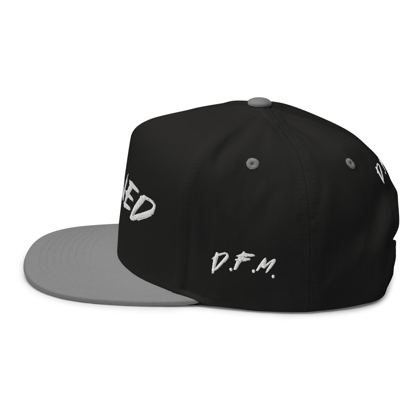 D.F.M. Flat Bill Cap W/ Flag