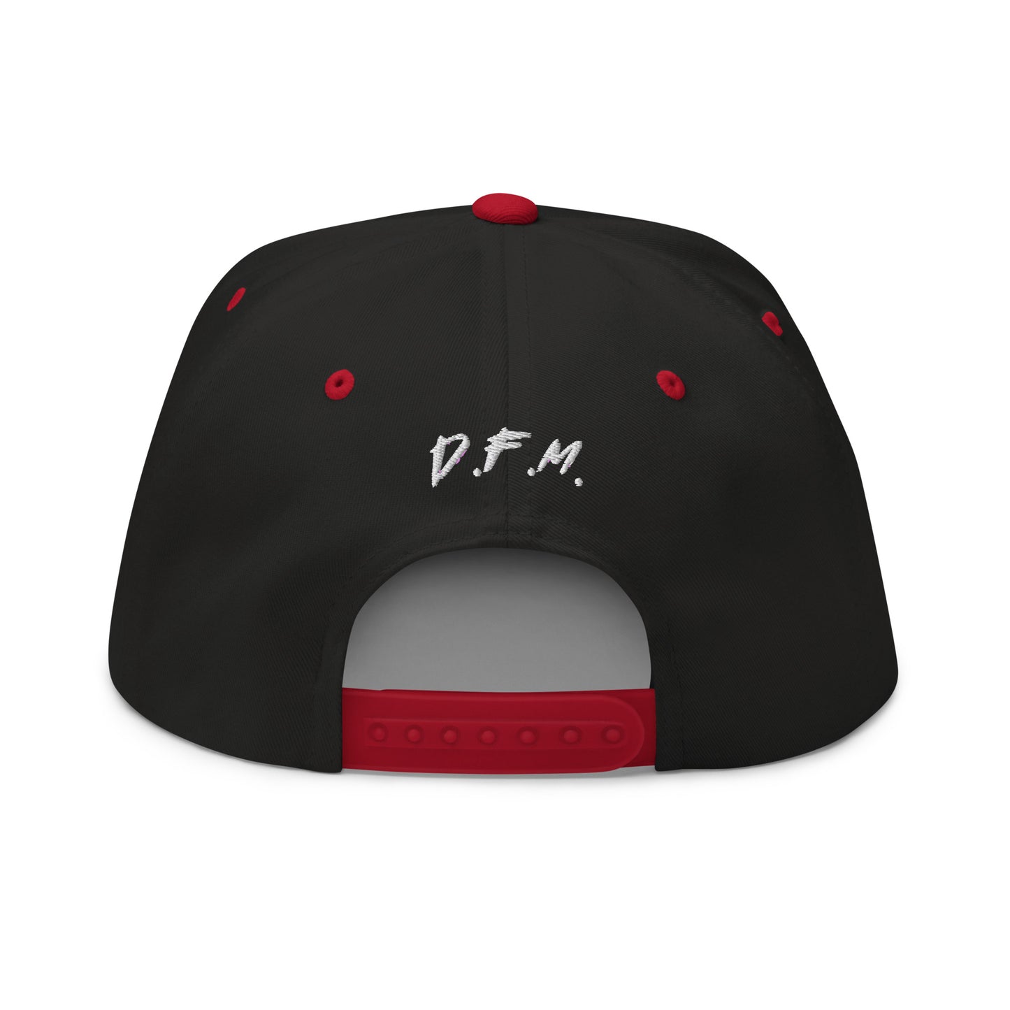 D.F.M. Flat Bill Cap W/ Flag
