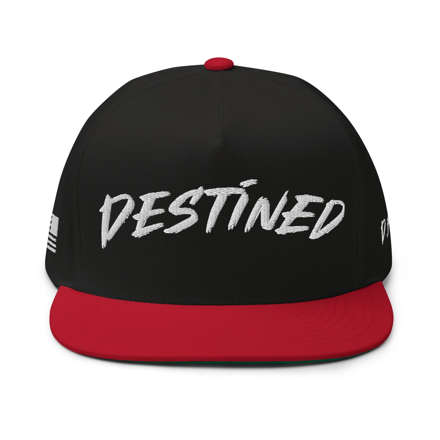 D.F.M. Flat Bill Cap W/ Flag