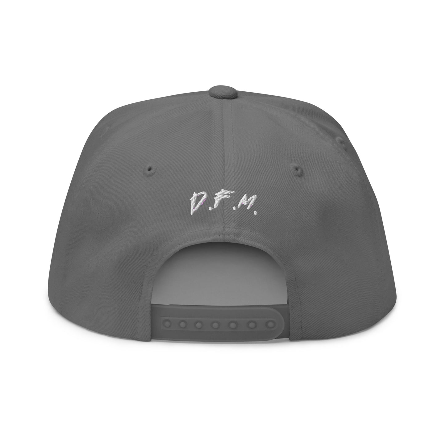 D.F.M. Flat Bill Cap W/ Flag