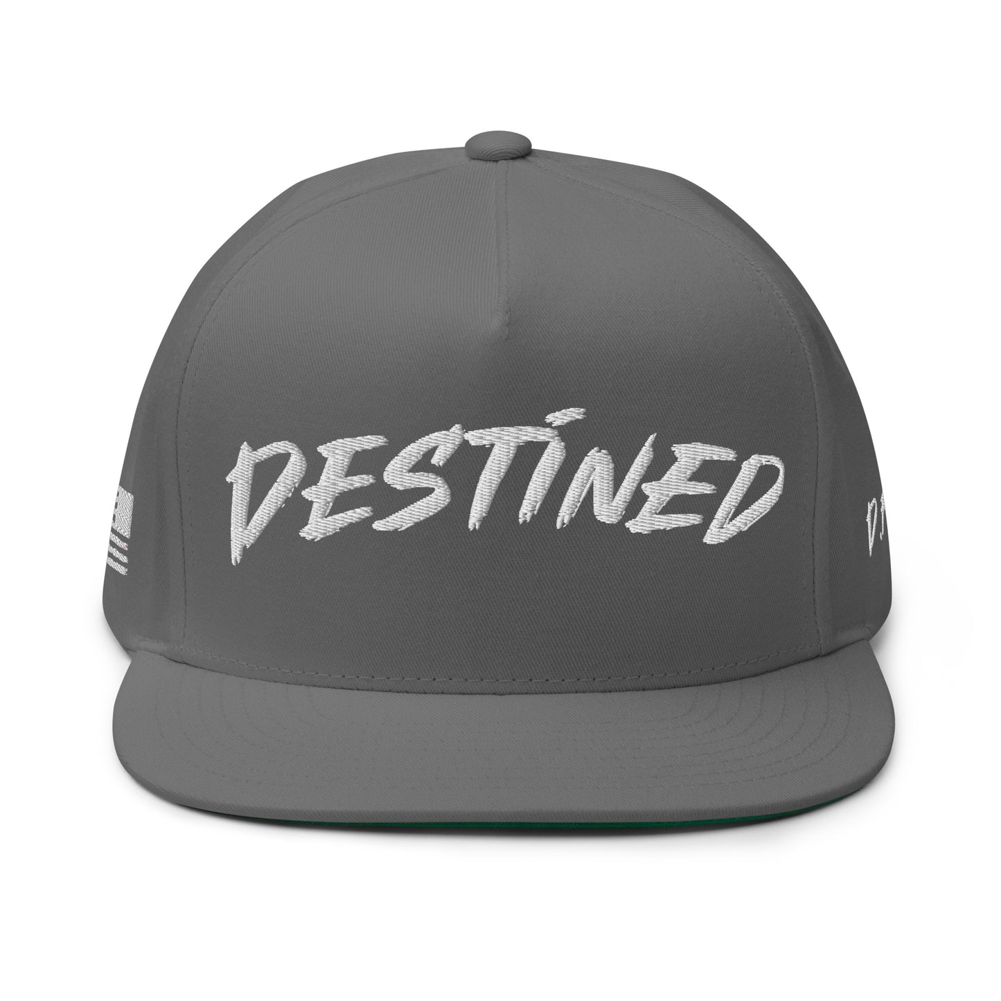 D.F.M. Flat Bill Cap W/ Flag