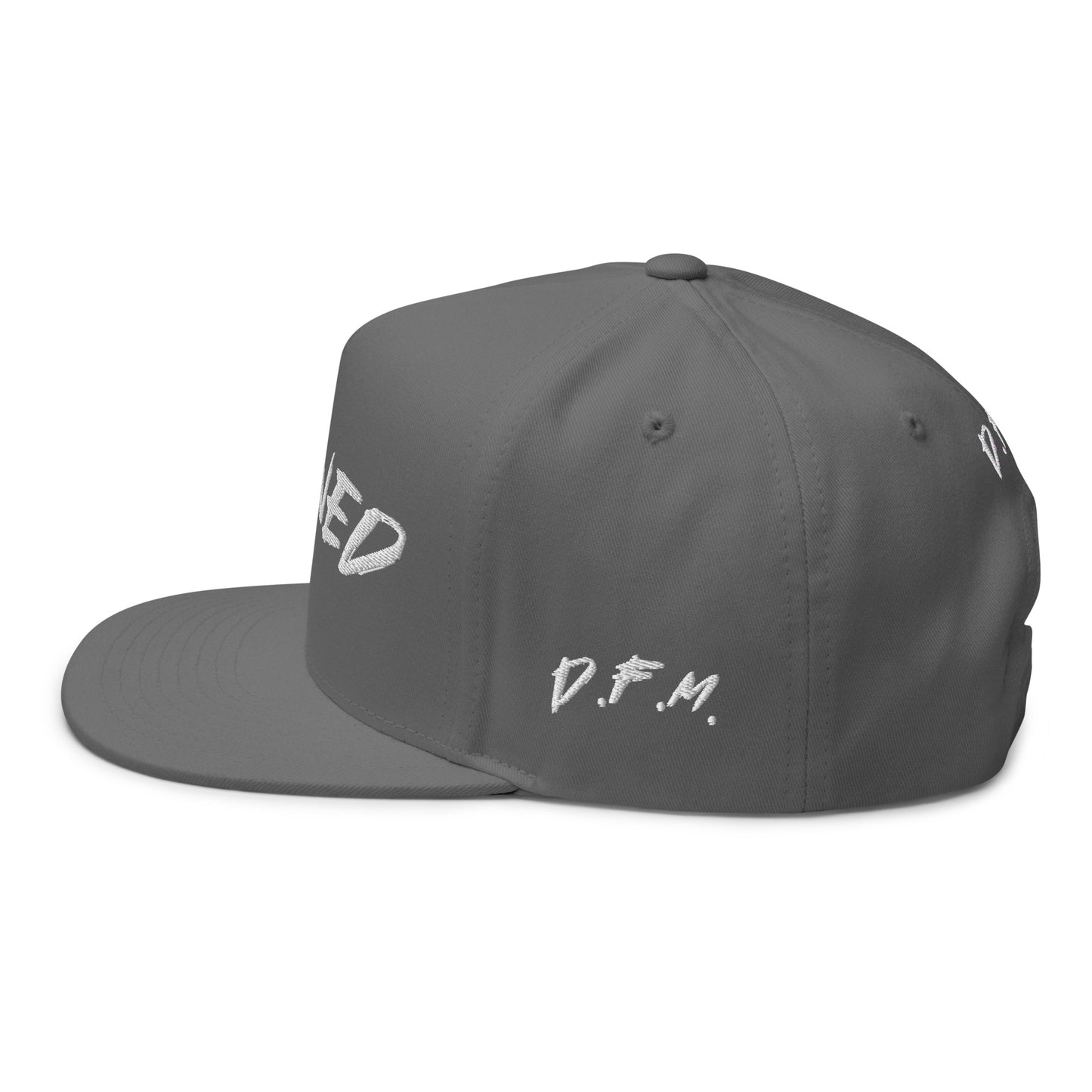 D.F.M. Flat Bill Cap W/ Flag