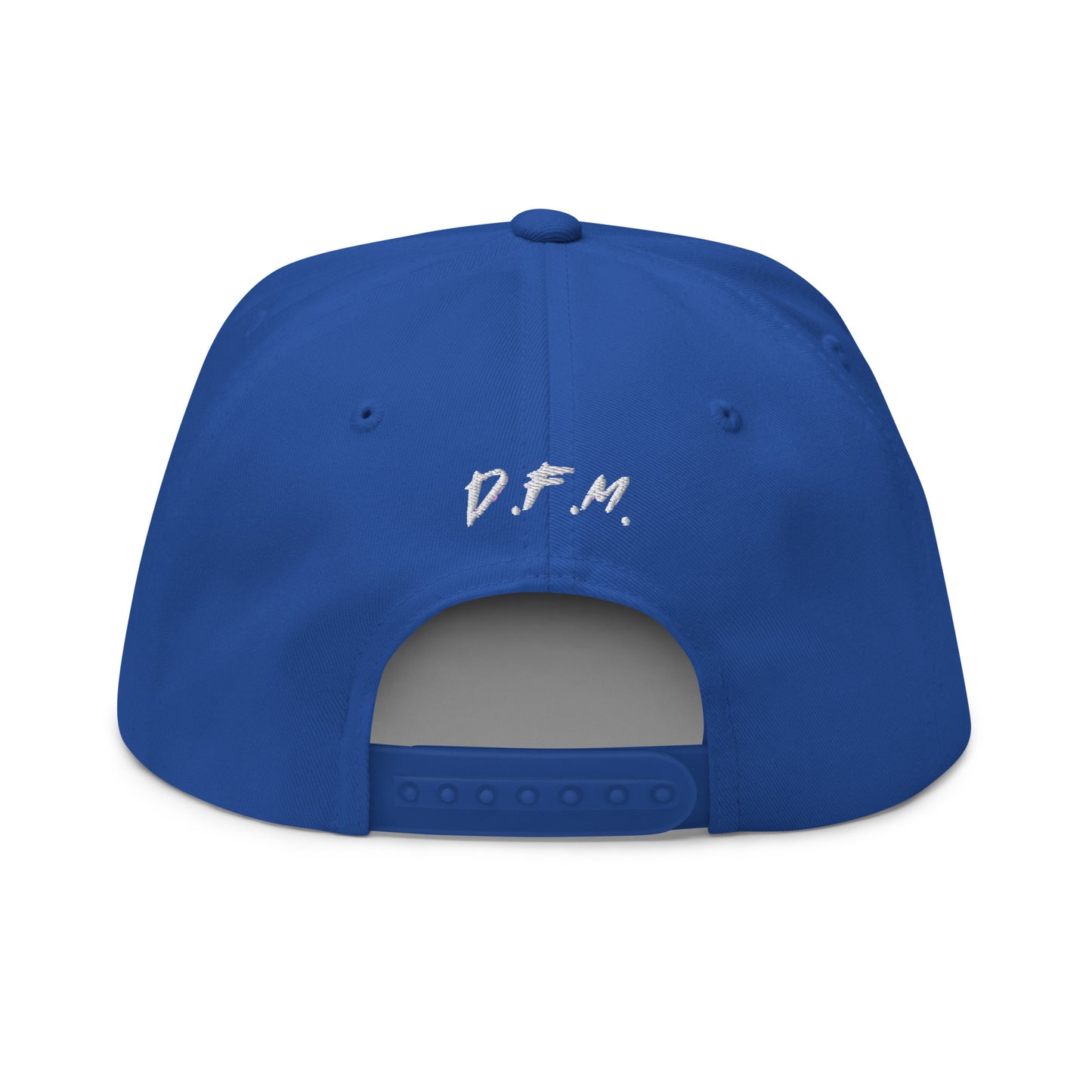 D.F.M. Flat Bill Cap W/ Flag