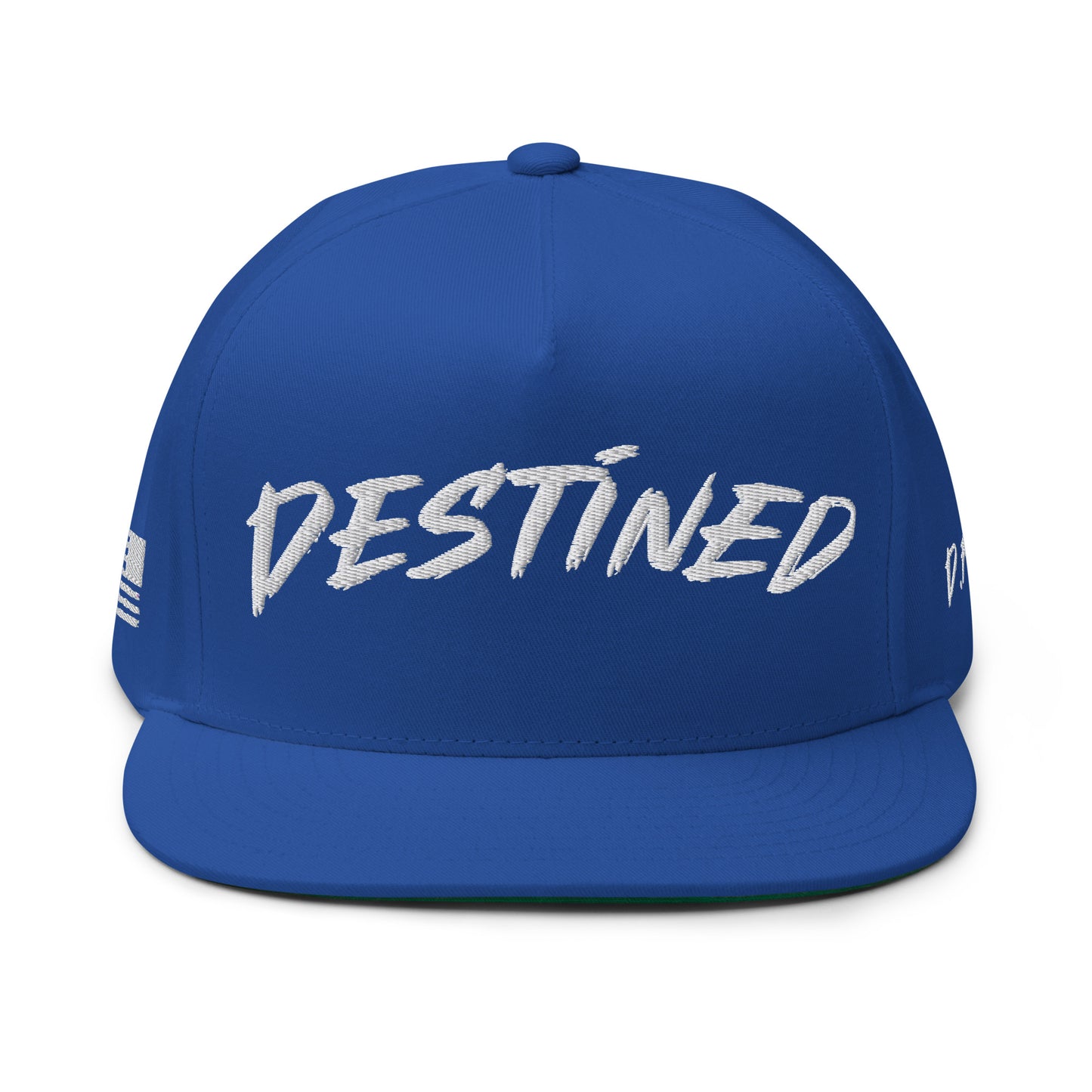 D.F.M. Flat Bill Cap W/ Flag