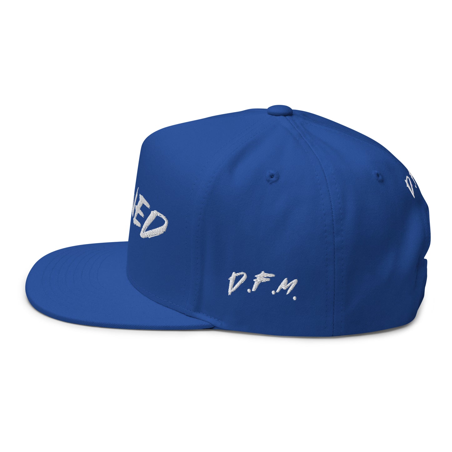 D.F.M. Flat Bill Cap W/ Flag