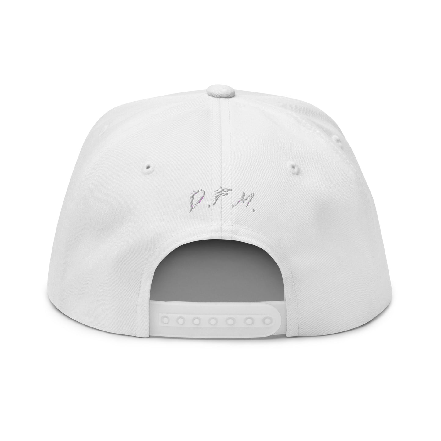 D.F.M. Flat Bill Cap W/ Flag