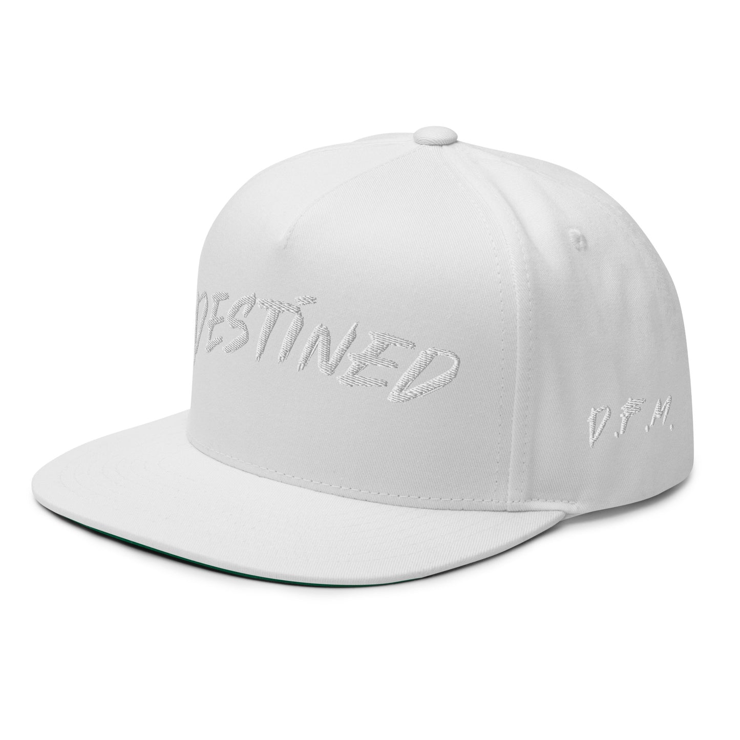 D.F.M. Flat Bill Cap W/ Flag