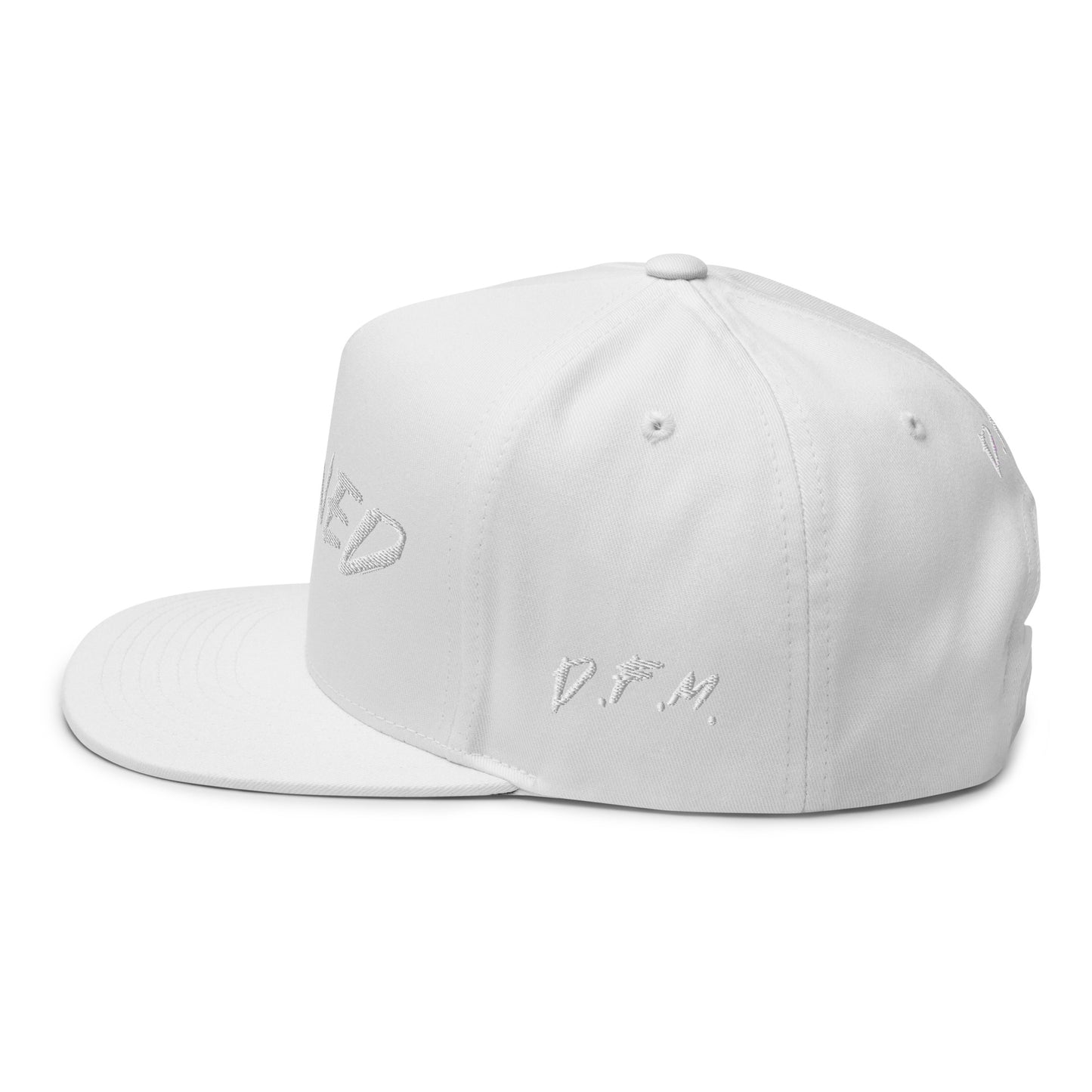 D.F.M. Flat Bill Cap W/ Flag
