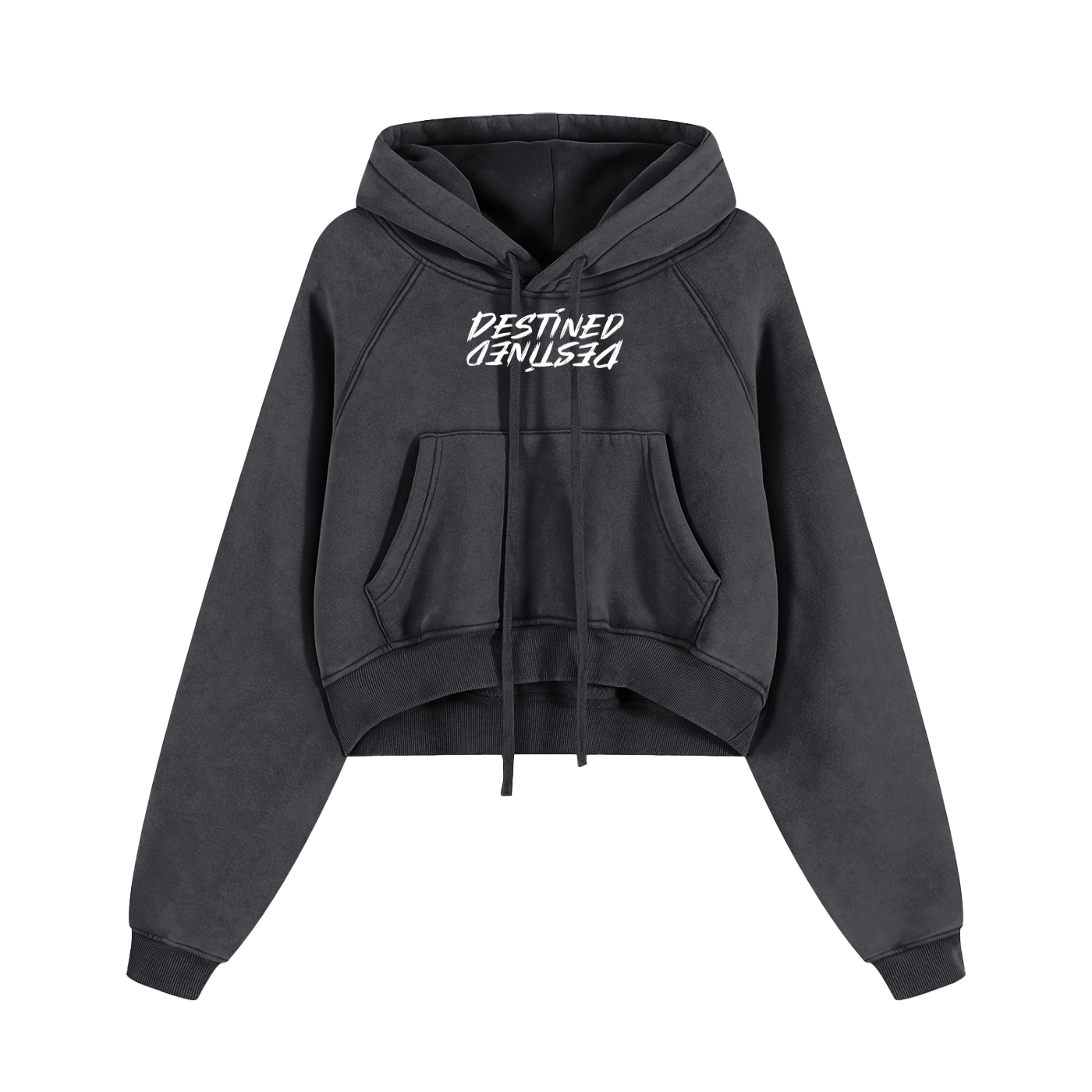 D.F.M. Cropped Hoodie