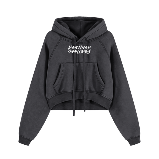 D.F.M. Cropped Hoodie