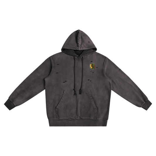 D.F.M. Hand-Distressed Hoodie