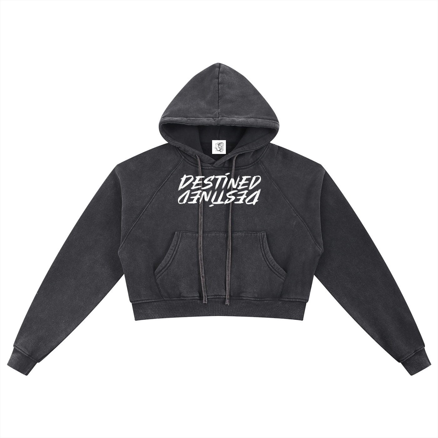 D.F.M. Cropped Hoodie