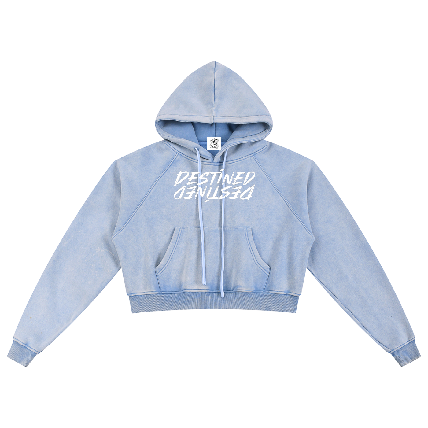 D.F.M. Cropped Hoodie