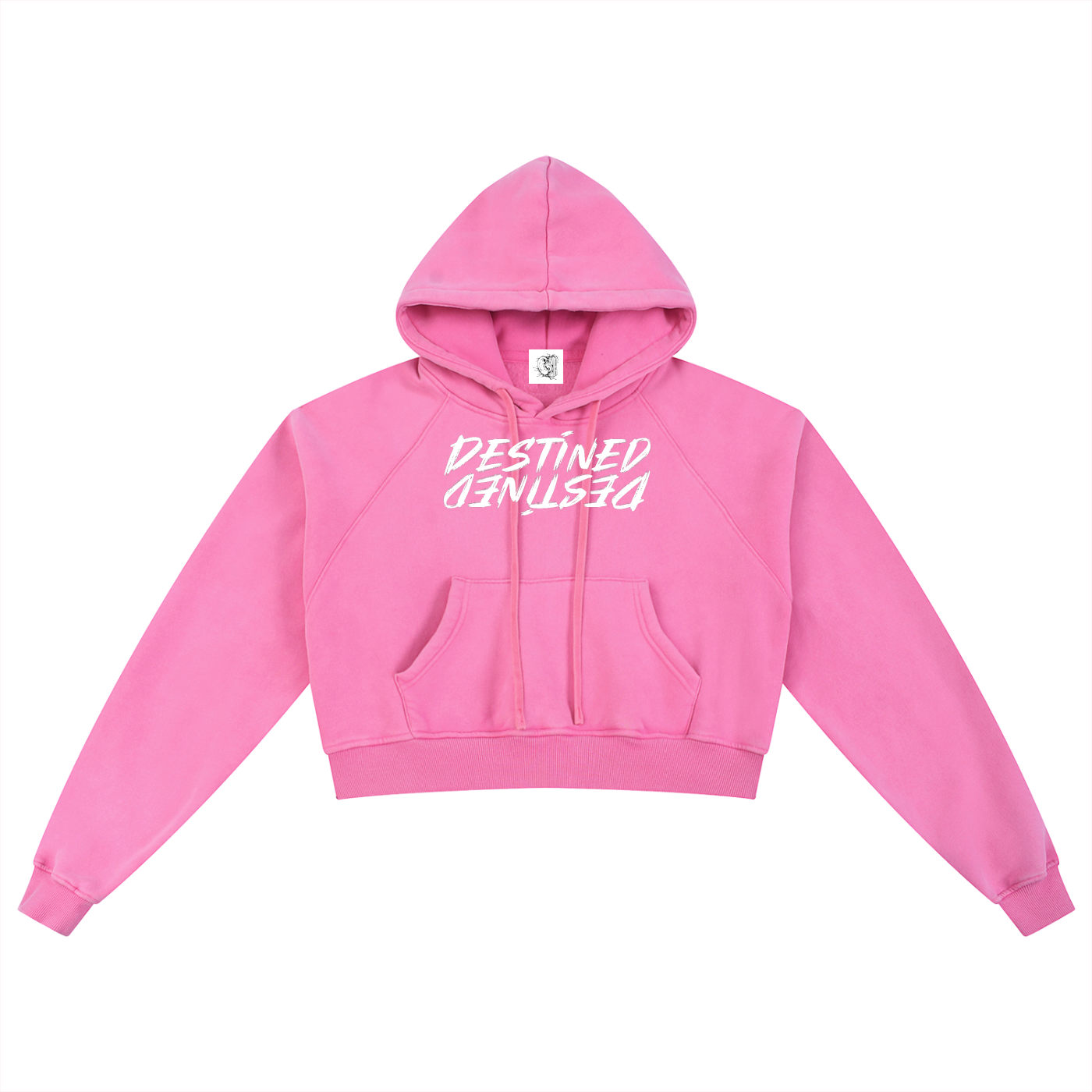 D.F.M. Cropped Hoodie