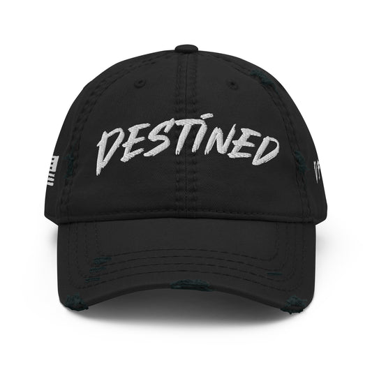 D.F.M. Distressed Cap W/ Flag