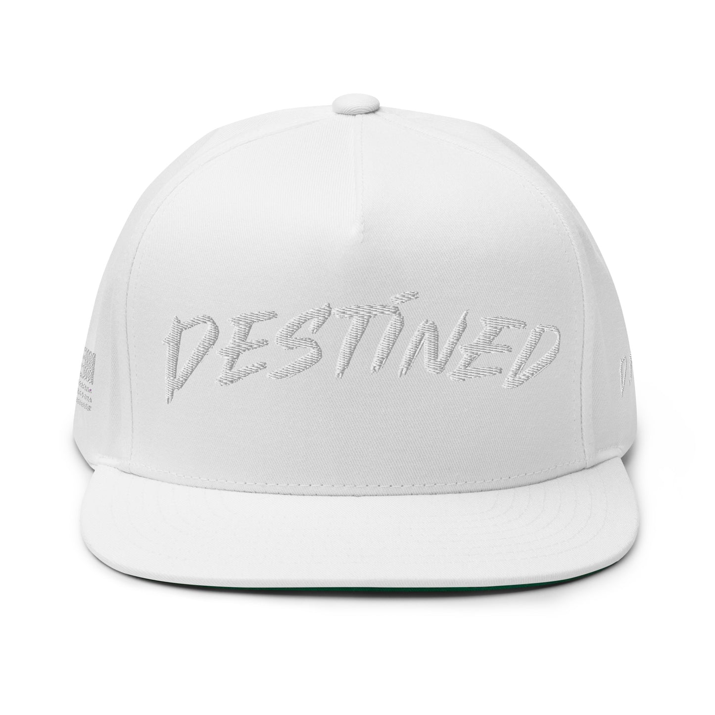 D.F.M. Flat Bill Cap W/ Flag