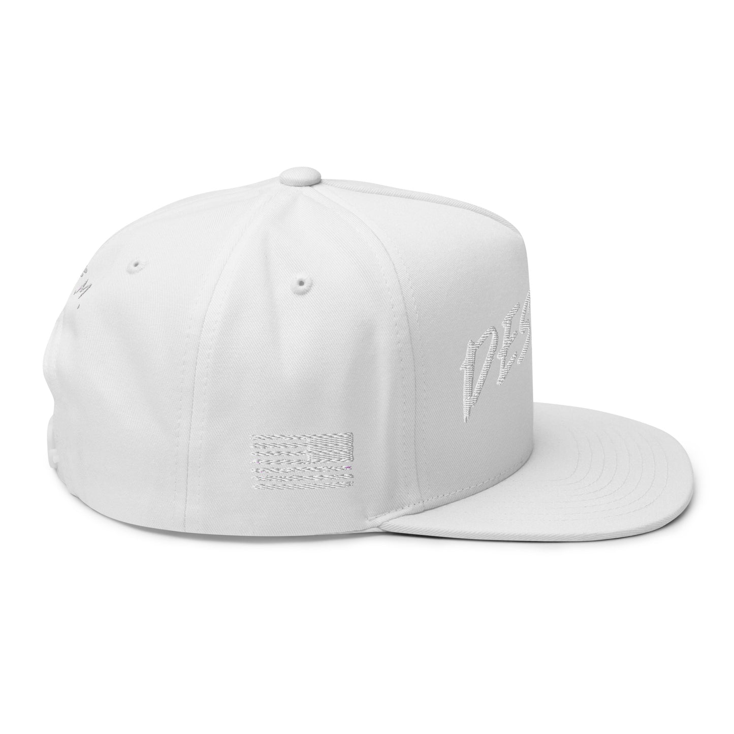 D.F.M. Flat Bill Cap W/ Flag